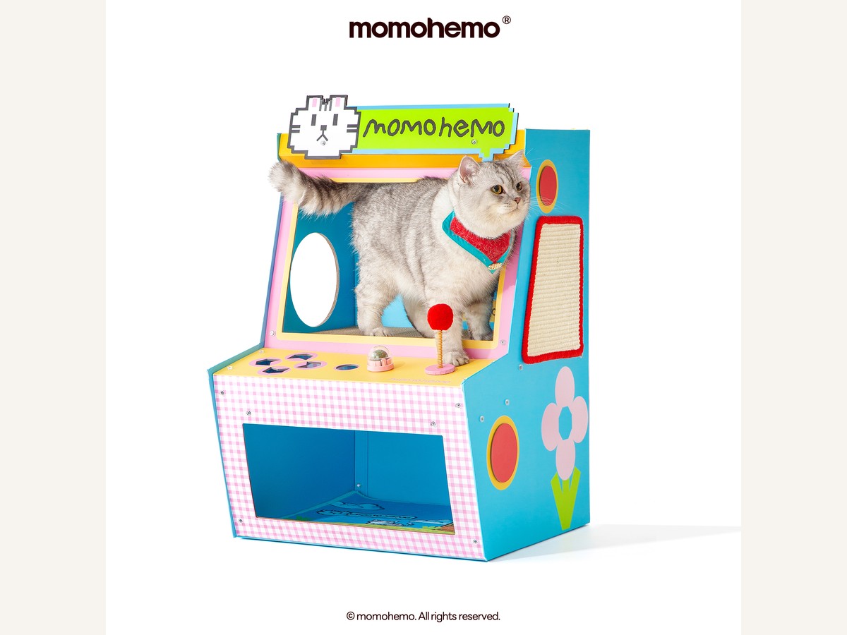 momohemo Sea Salt Cream Arcade Cat House
